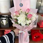 Pink _ White Flower Bouquet